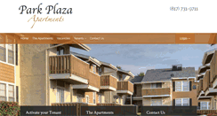 Desktop Screenshot of parkplazaapts4u.com